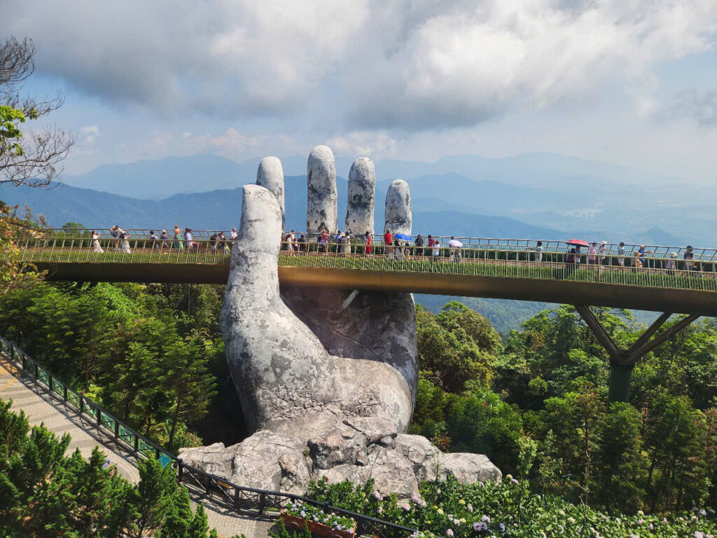 Golden Bridge- Marble Mountain- Monkey Mountain- Dragon Bridge